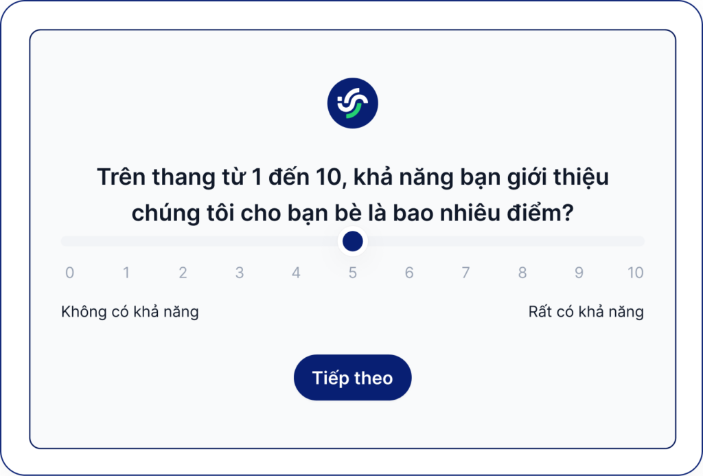 Cấu trúc thanh trượt yêu cầu người trả lời di chuyển một con trỏ hoặc nút dọc theo thang đo