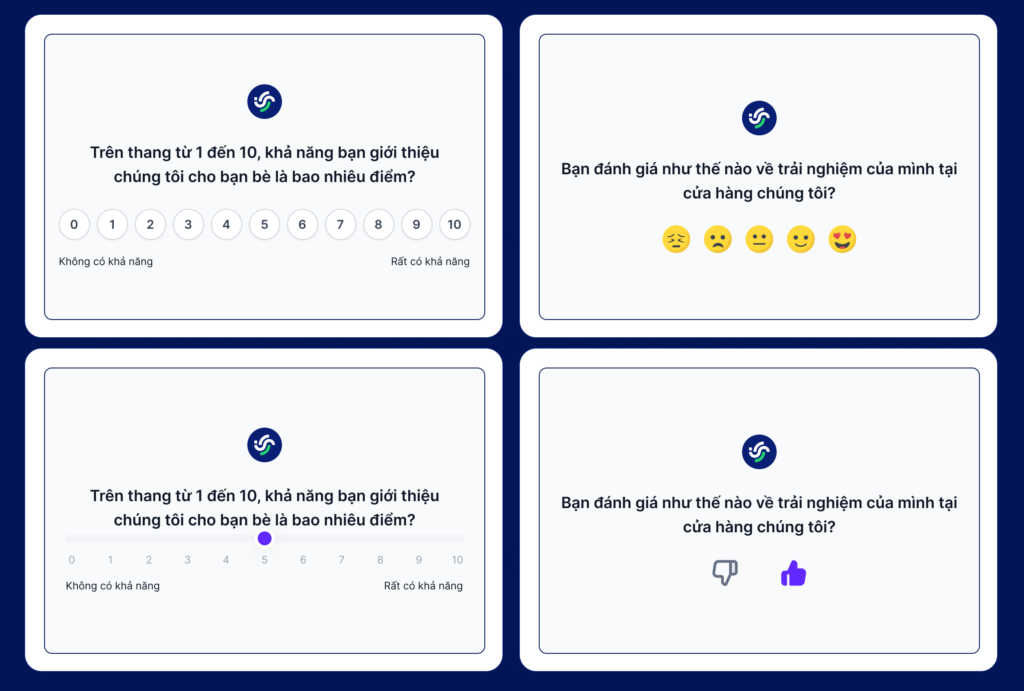 Doanh nghiệp cần nắm rõ các loại câu hỏi khảo sát khác nhau và cách chúng hoạt động
