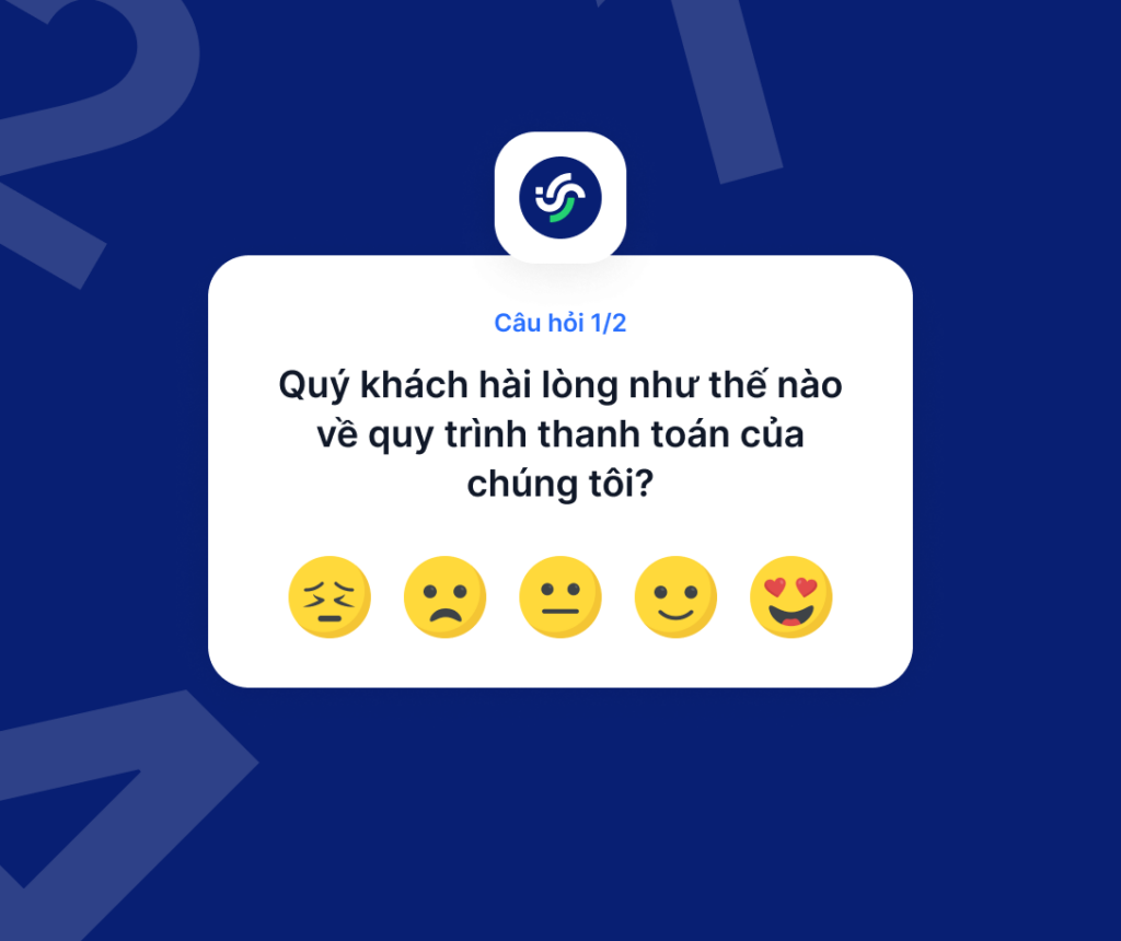 Giao diện của Filum nêu rõ cho khách hàng thấy được họ đang ở trang (page) hoặc câu hỏi thứ mấy của khảo sát để khách hàng có thể xác định được "vị trí" của mình